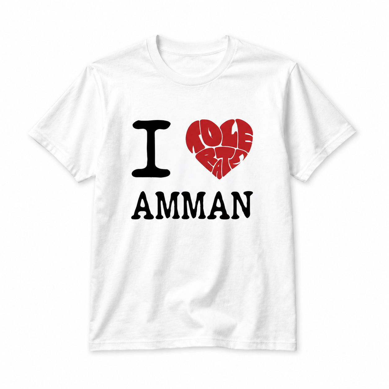 بلوزة I Tolerate Amman